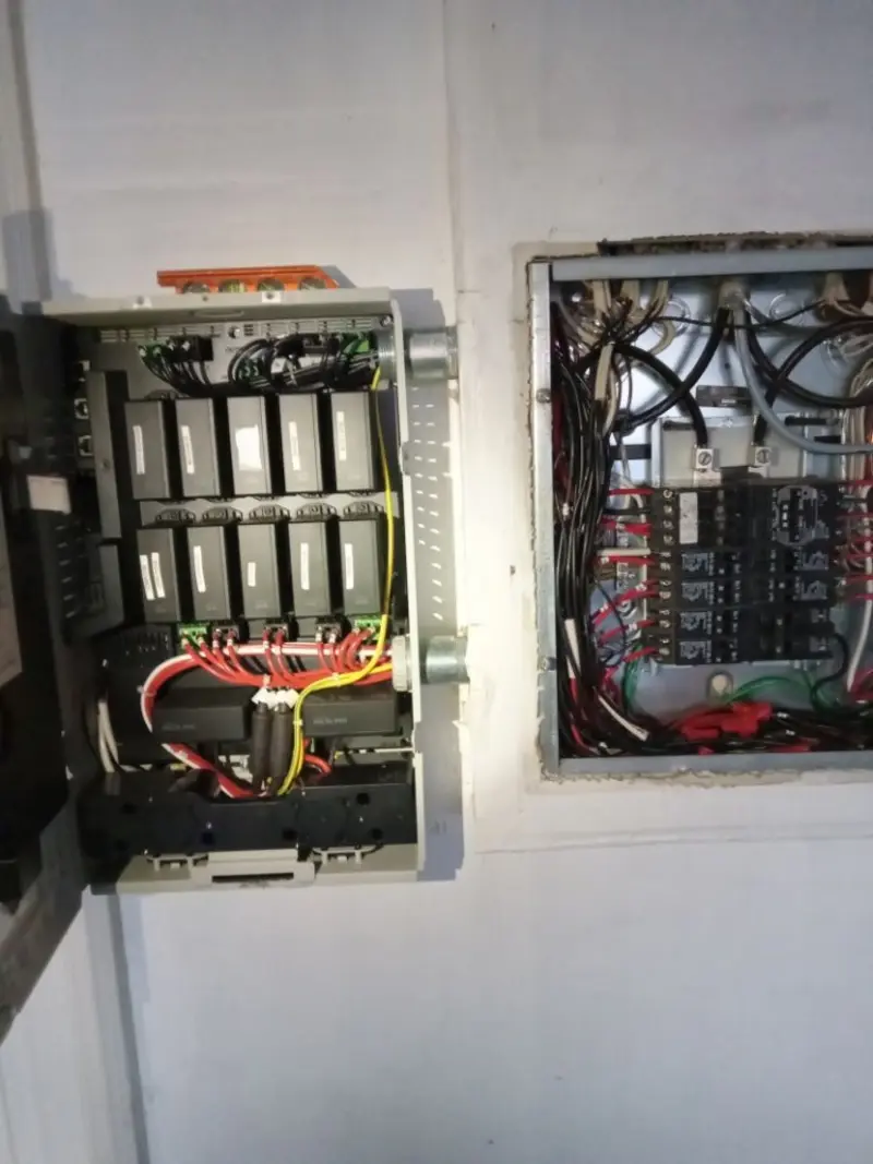 Electrical panel upgrade completed for Indoor Lighting Installation in Trinidad